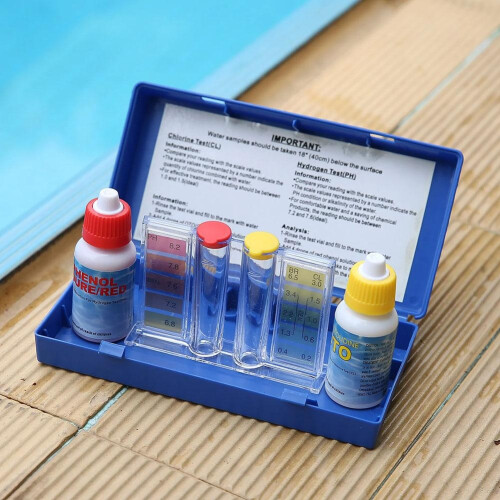 PH Chlorine Water Kit Tester Hydrotool Testing Kit Swimming Pool Hydroponics Aquarium Accessories 2