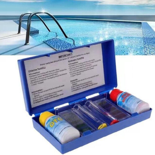 PH Chlorine Water Kit Tester Hydrotool Testing Kit Swimming Pool Hydroponics Aquarium Accessories 1