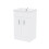 Nanuya 500mm Floorstanding Vanity Basin Unit White 5
