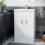 Nanuya 500mm Floorstanding Vanity Basin Unit White 3