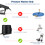 Costway Telescoping Wand for Pressure Washers 4000PSI  Grade Extension Wand 9