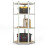 Costway 4-Tier Corner Shelving Unit Adjustable Garage Storage Utility Rack 1