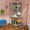 Costway 4-Tier Corner Shelving Unit Adjustable Garage Storage Utility Rack 5