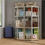 Costway 4-Tier Corner Shelving Unit Adjustable Garage Storage Utility Rack 7