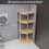 Costway 4-Tier Corner Shelving Unit Adjustable Garage Storage Utility Rack 8