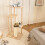 Casart 126cm Tall Solid Wood Cat Tree Home 4-Tier Cat Tower w/Beech Post 4