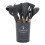 Living And Home (Dark Grey) 11-piece Silicone Kitchen Utensil Set for Nonstick Cookware 3