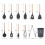 Living And Home (Dark Grey) 11-piece Silicone Kitchen Utensil Set for Nonstick Cookware 6