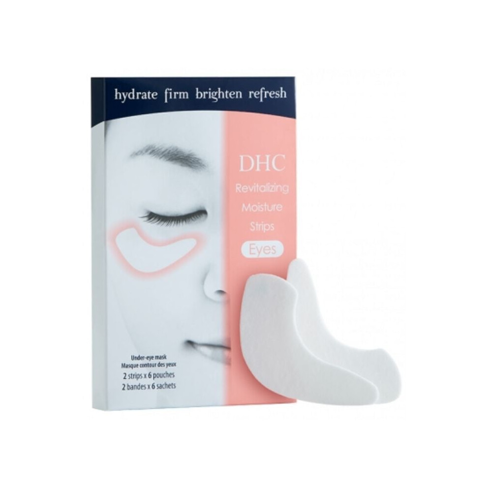 Dark Revitalizing Moisture Eye Masks 6 Sachets Hydrating And Rejuvenating Eye Treatment For Reducing Puffiness Circles And Fine Lines