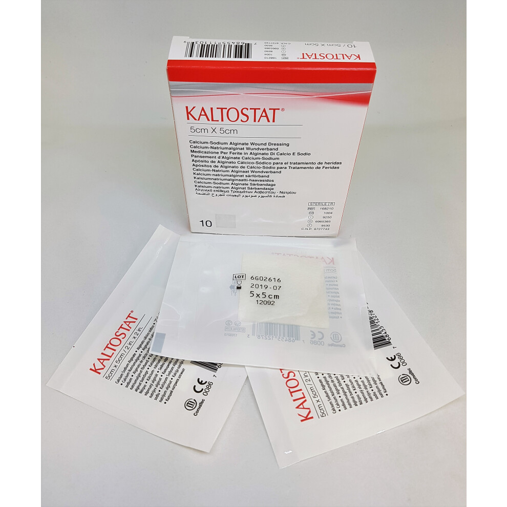 Kaltostat 5cm x 5cm Box of 10