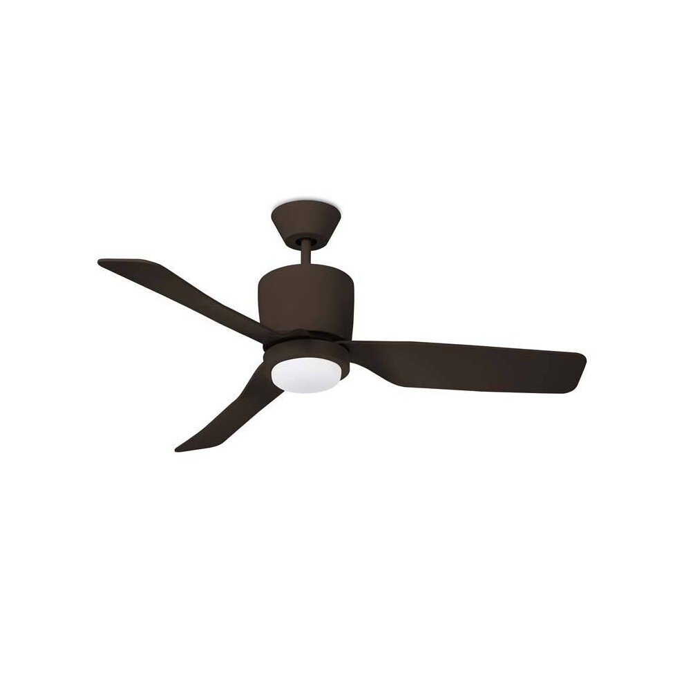 Leds-C4 Vera LED Copper Ceiling Fan Brown