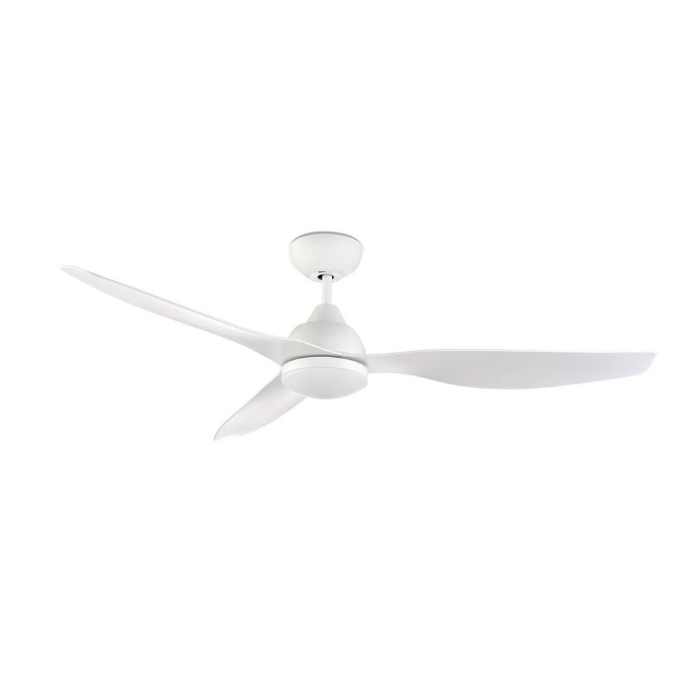 LEDS C4 Nepal 3 Blade 132cm Ceiling Fan with LED Light Bright White