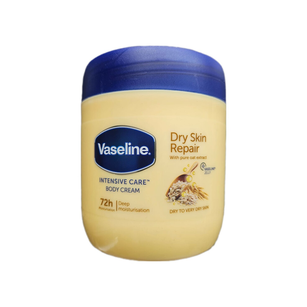 Vaseline Intensive Care Body Cream Dry Skin Repair Oat Extract 400ml