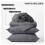 Imperial Rooms (Grey, Double) 4 Piece Duvet Covers Bedding Set Fitted Bed Sheets 2
