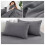 Imperial Rooms (Grey, Super King) 4 Piece Duvet Covers Bedding Set Fitted Bed Sheets 3