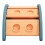 Living And Home (Blue+Orange) Indoor Climbing Frame Set with Two Dual-Sided Slides 5