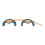 Living And Home (Blue+Orange) Indoor Climbing Frame Set with Two Dual-Sided Slides 4