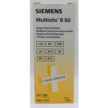 Multistix 8SG Urine Test Strips - Box of 100 (REF: 4200746) for 8 Parameters, Health Monitoring