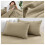 Imperial Rooms (Beige, Double) 4 Piece Duvet Covers Bedding Set Fitted Bed Sheets 3