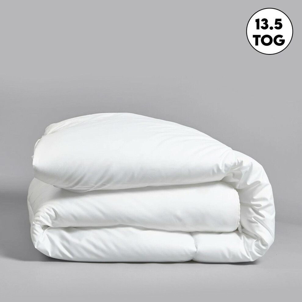 Aspire Homeware (Single Duvet Quilt) 13.5 Tog Duvet Single Double King Size Bed Quilts White
