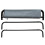 Large Elevated Pet Bed Raised Sides Camping Cot 7