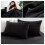 Imperial Rooms (Black, Double) 4 Piece Duvet Covers Bedding Set Fitted Bed Sheets 2
