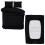 Imperial Rooms (Black, Double) 4 Piece Duvet Covers Bedding Set Fitted Bed Sheets 3