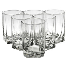 (Water Glasses ) Tumbler Drinking Glasses Small Highball Set of 6
