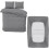 (Grey, Double) Duvet Cover Set with Fitted Sheet & Pillowcases 2