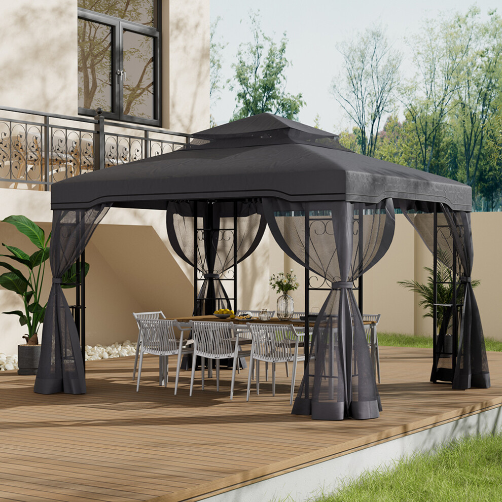 (03) Outdoor Garden Gazebo Shade Canopy