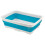 (Turquoise) Collapsible Washing Up Bowl Dish Drainer Draining Folding Kitchen Camping 3