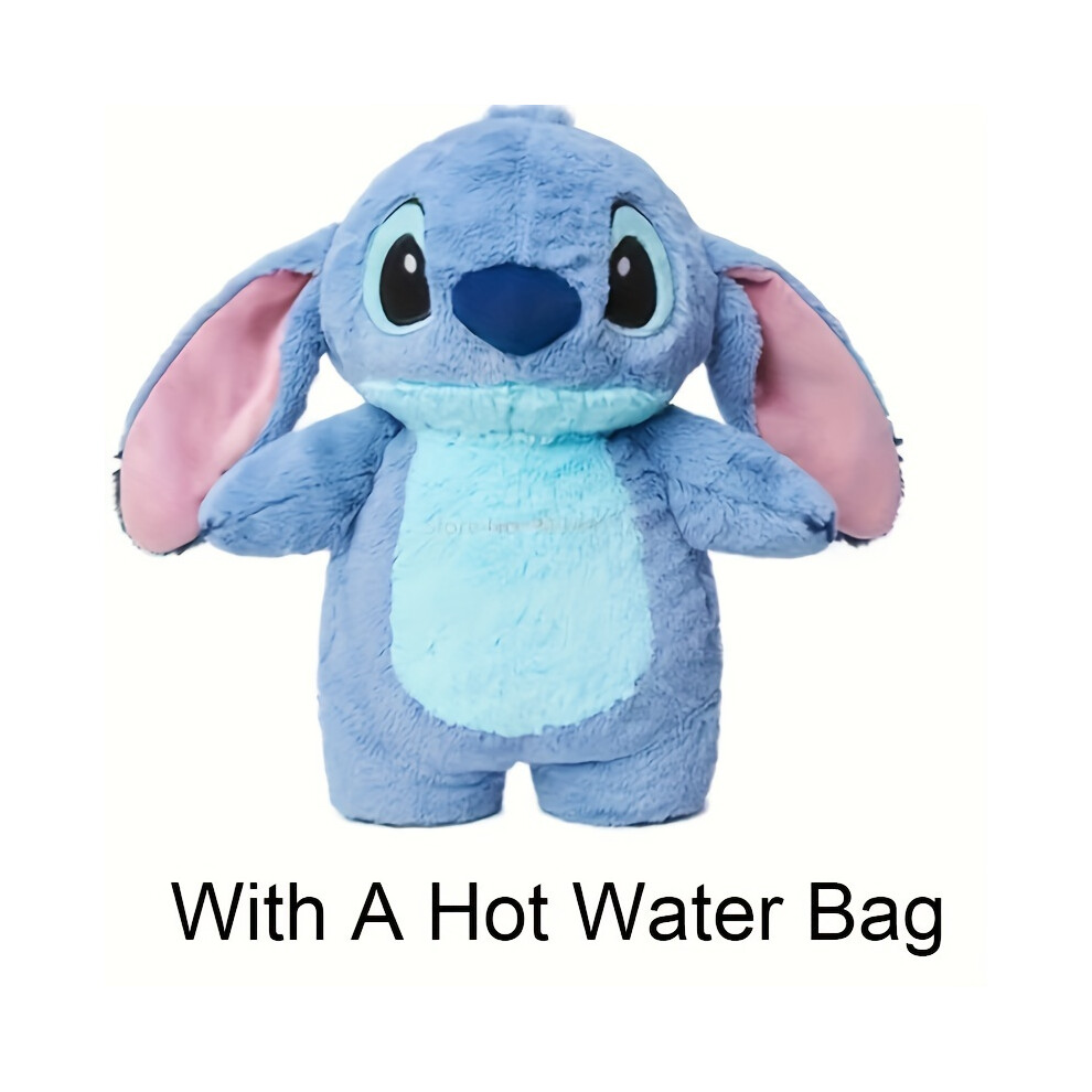 Flemye (Stitch Hot Water Bag Doll) Large Stitch Anime Plush Hot Water Bottle For Home, Anime Doll Hand Warmer