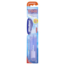 Wisdom Travel Toothbrush - Medium - Color May Vary