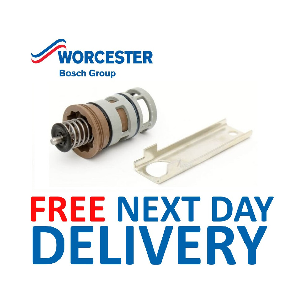 Worcester Bosch Diverter Valve Cartridge 87161051320 Genuine Part
