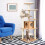 Casart Wooden Cat Tower Modern Cat Tree Tower Multi-level Cat Play Center 3