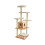 Casart Wooden Cat Tower Modern Cat Tree Tower Multi-level Cat Play Center 10