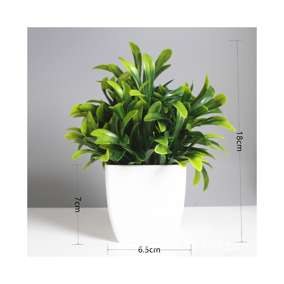 (lhc) Buy5get2 free Artificial Bonsai Green Fake Plant Eucalyptus Flower Potted-image-OPC-PF5NJK2-NEW