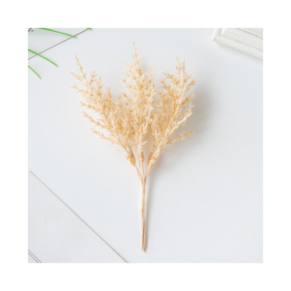 (Light Champagne) Buy5get2 free 6Pcs Artificial Plants Golden Silvery Fake Branch For Christmas-image-OPC-PF5NMYY-NEW