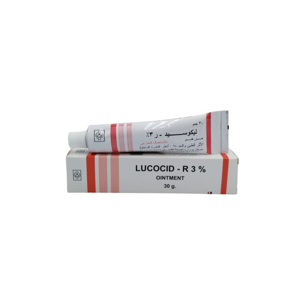 Lucide-R 3% Ointment 30G |Treats Skin Irritations, Infections & Scars Healthy Looking Skin|Fade Spots|Brightening Skin Dark