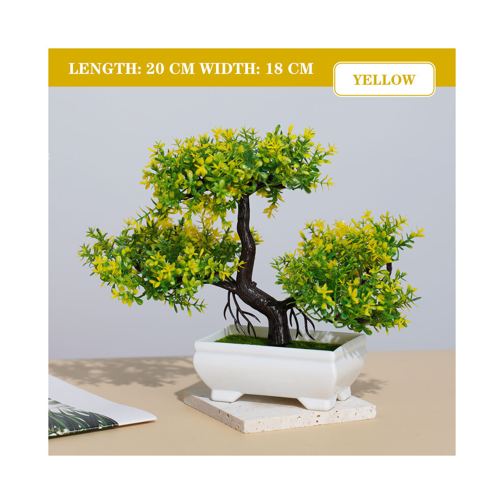 (31-4, 1pcs) Buy5get2 free Artificial Plastic Plants Bonsai Small Tree Pot Potted Flower-image-OPC-PF5NQ2Y-NEW