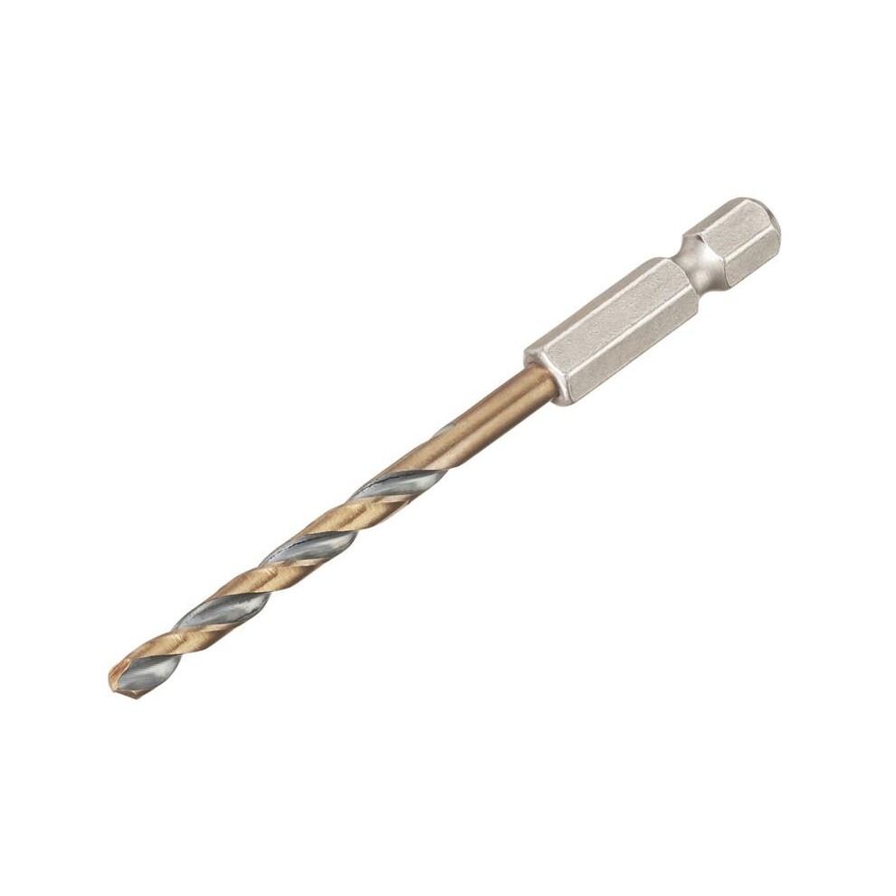 Dewalt & Hex Hss-G Drill Bit 4.0Mm Black/Gold