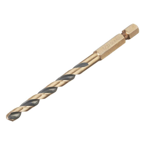DeWalt DEWALT BLACK&GOLD Hex HSS-G Drill Bit 5.0mm