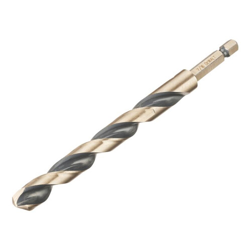 DeWalt DEWALT BLACK&GOLD Hex HSS-G Drill Bit 11.0mm