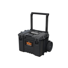 Boîte à outils sur roues - KETER - ROC Pro Gear 2.0 - Poignée télescopique amovible - Roues 9" - IP65