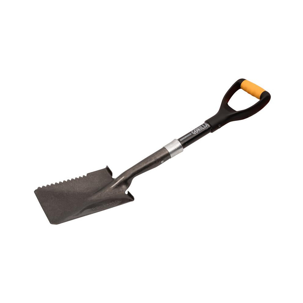 Roughneck Gorilla Sharp-Edge Square Micro Shovel