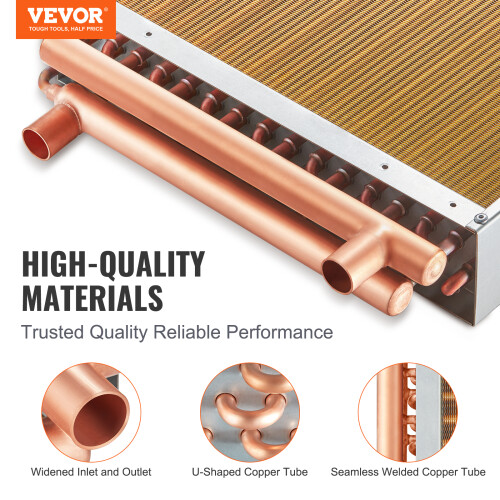 VEVOR (16"x 16") VEVOR  Heat Exchanger Water 1