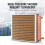 VEVOR (16"x 16") VEVOR  Heat Exchanger Water 6