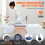 VEVOR (500 lbs) VEVOR Tub  Shower Seat 4