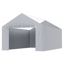 (Sides 12x20 ft, Grey) VEVOR Carport Replacement Canopy Car Tent