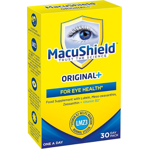 Macushield MacuShield Original+ Capsules - 30 Day Pack for Eye Health Support